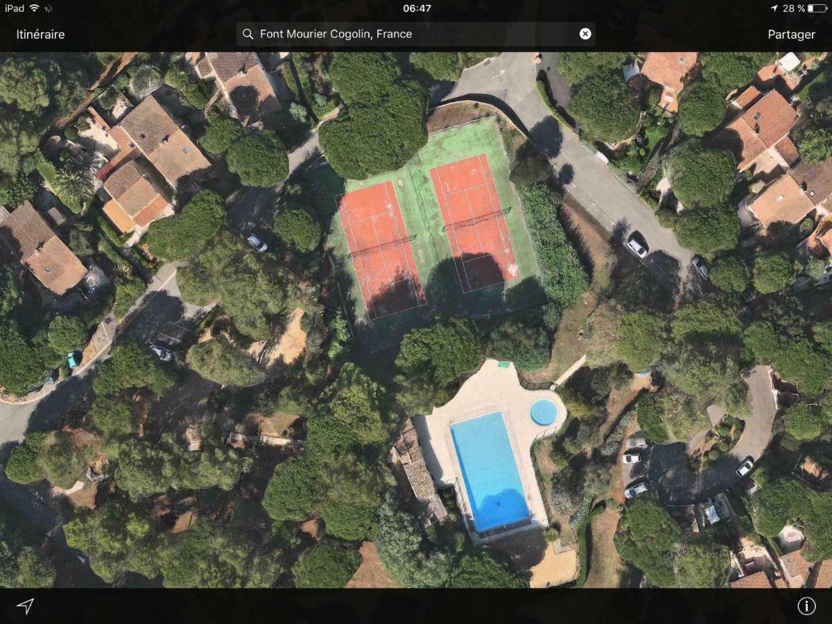 Agreable Studio Proche Sttropez Piscine Et Tennis Gassin Luaran gambar